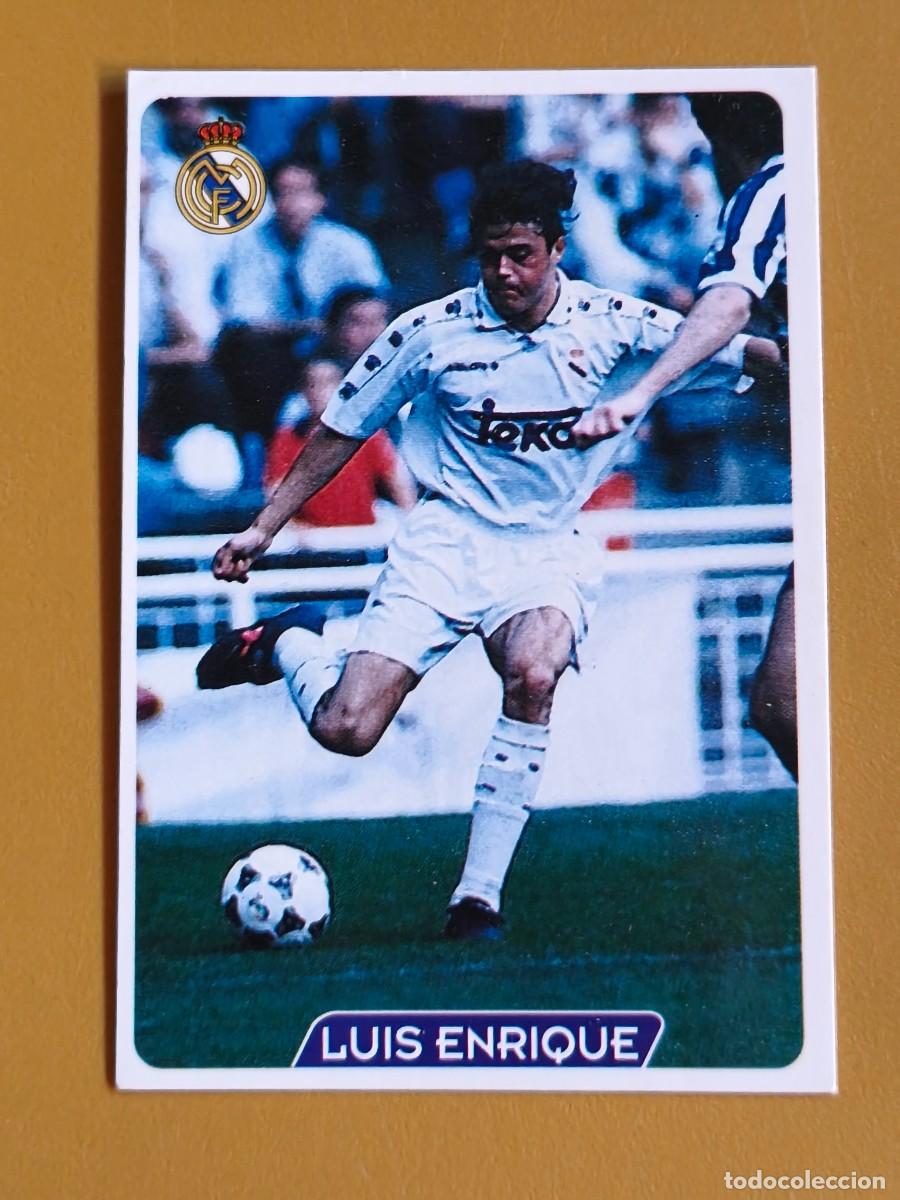 Cartes &agrave; collectionner de Football: luis enrique, liga 95 96 mundicromo