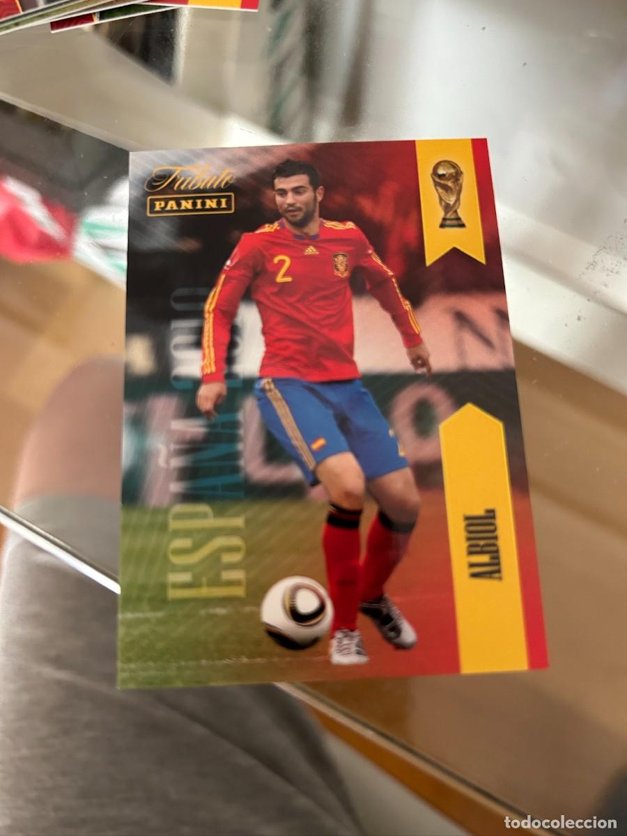 Cromos de f&uacute;tbol: ALBIOL TRIBUTO A LA SELECCION 2010 NUEVO