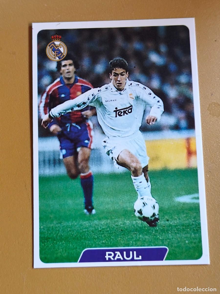 Cartes &agrave; collectionner de Football: raul, liga 95 96 mundicromo