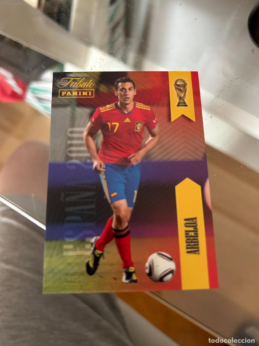 Cromos de f&uacute;tbol: ARBELOA TRIBUTO SELECCION ESPA&Ntilde;OLA NUEVO