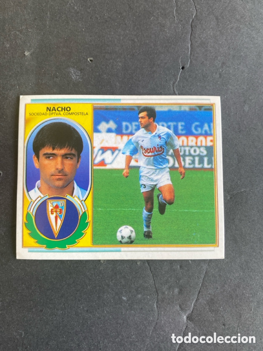 Cromos de f&uacute;tbol: Cromo liga 96/97 SD Compostela nunca pegado