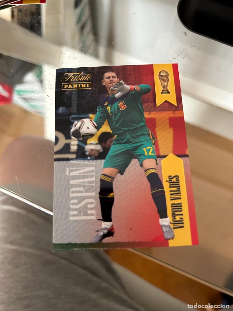 Cromos de f&uacute;tbol: VICTOR VALDES TRIBUTO A LA SELECCION ESPA&Ntilde;OLA NUEVO 2010