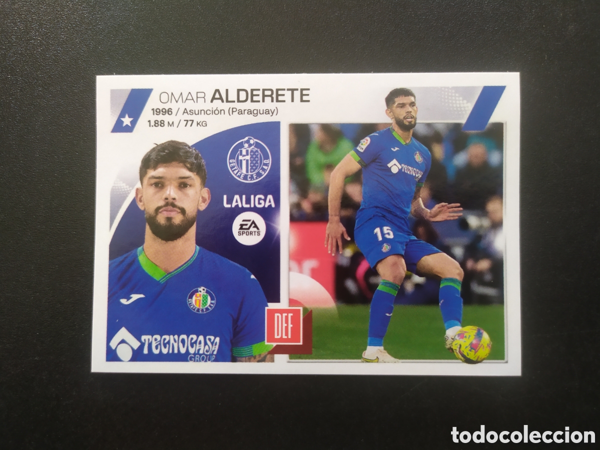 Cromos de f&uacute;tbol: Liga este 2023 2024 23 24 panini Alderete n&deg; 8 Getafe