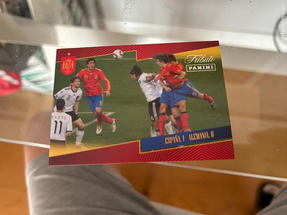 Cromos de f&uacute;tbol: MUNDIAL 2010 PUYOL GOL CONTRA ALEMANIA NUEVO 2010