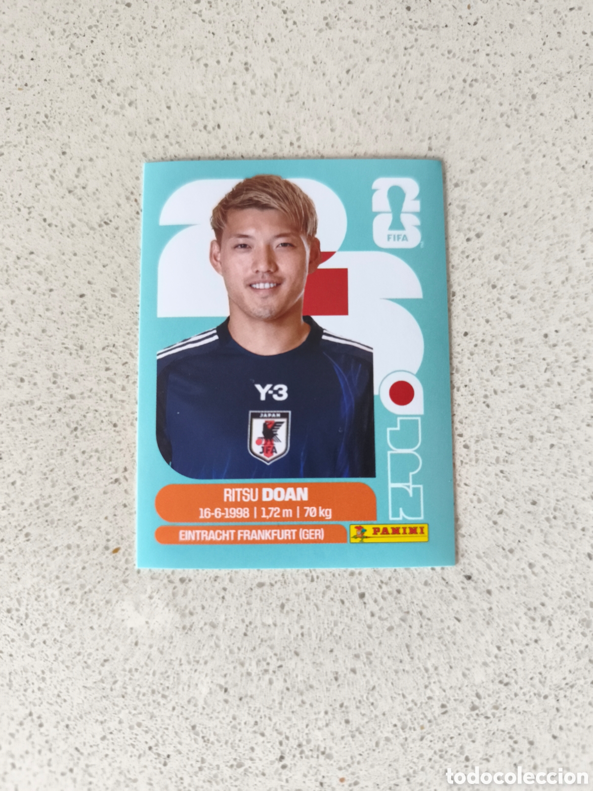 Cromos de f&uacute;tbol: CROMO N&Uacute;MERO 14 DOAN JAP&Oacute;N. MUNDIAL 2026. PANINI.