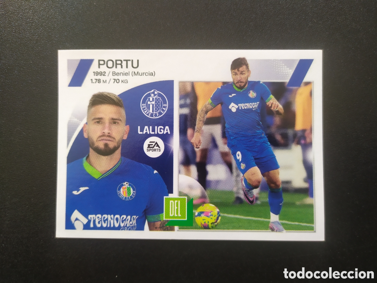 Cromos de f&uacute;tbol: Liga este 2023 2024 23 24 panini Portu n&deg; 16 Getafe