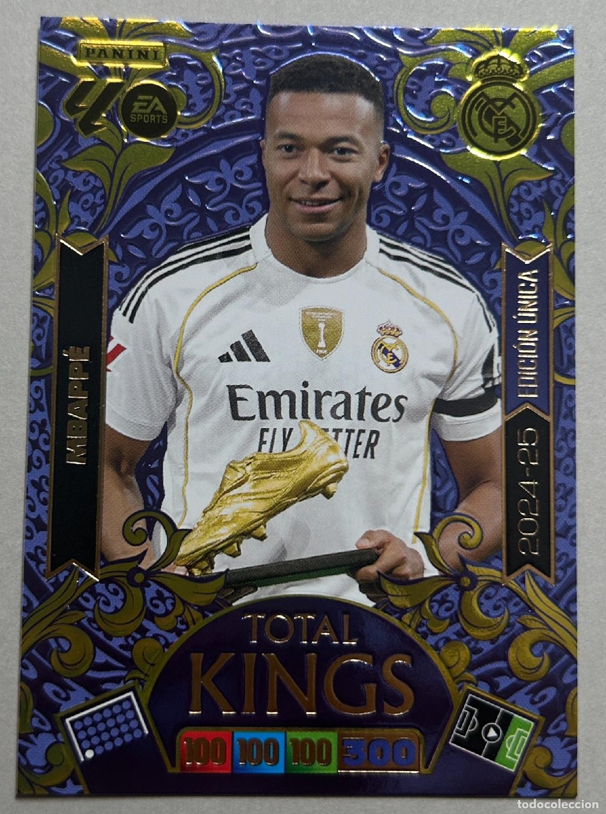 Cromos de f&uacute;tbol: Cromo Kylian Mbapp&eacute; Real Madrid C.F. Panini Adrenalyn XL Liga 2025-2026
