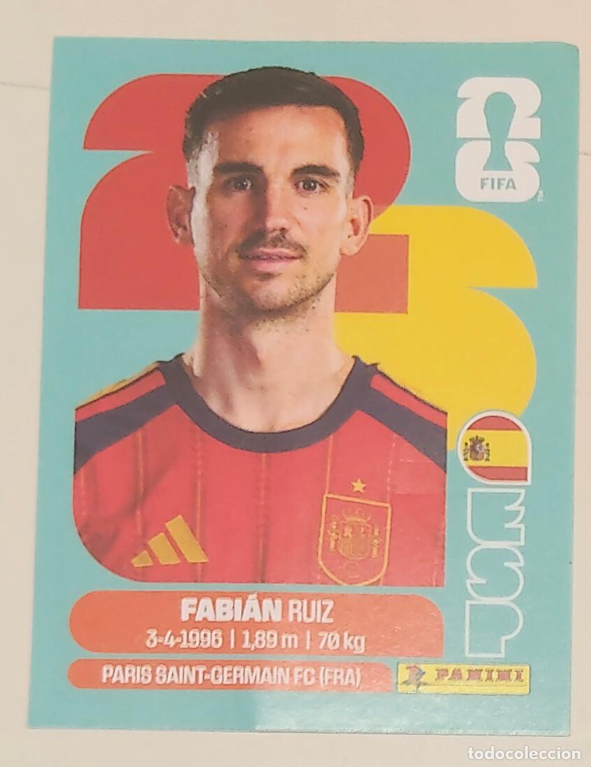 Cromos de f&uacute;tbol: FABIAN RUIZ - ESPA&Ntilde;A - ESP 12 - MUNDIAL DE FUTBOL - FIFA WORLD CUP - 2026