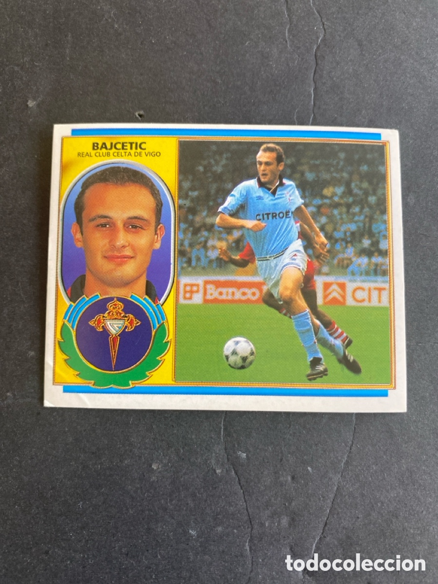 Cromos de f&uacute;tbol: Cromo liga 96/97 RC Celta de Vigo nunca pegado