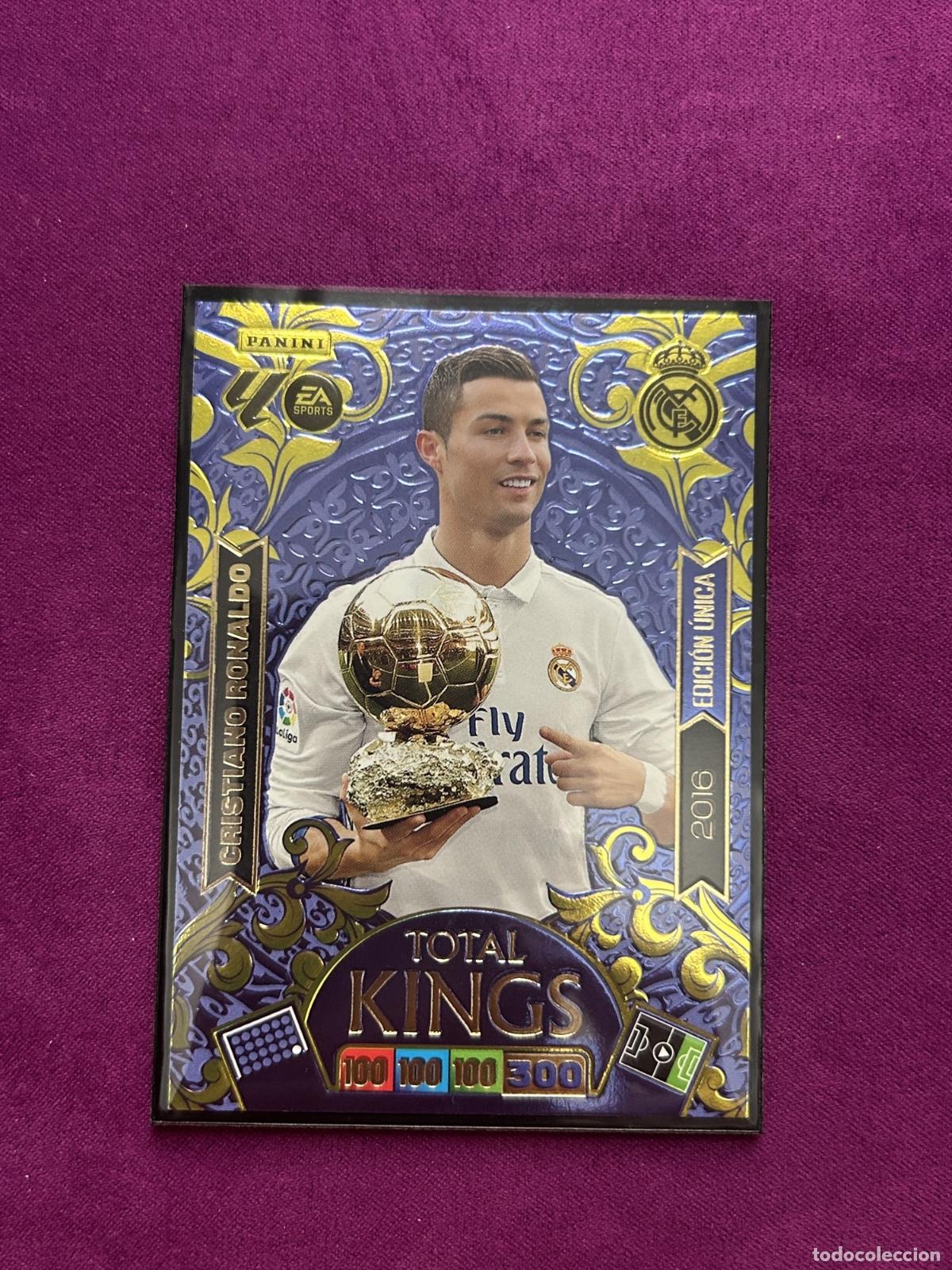 Cromos de f&uacute;tbol: Cromo Cristiano Ronaldo Real Madrid C.F. Panini Adrenalyn XL Liga 2025-2026
