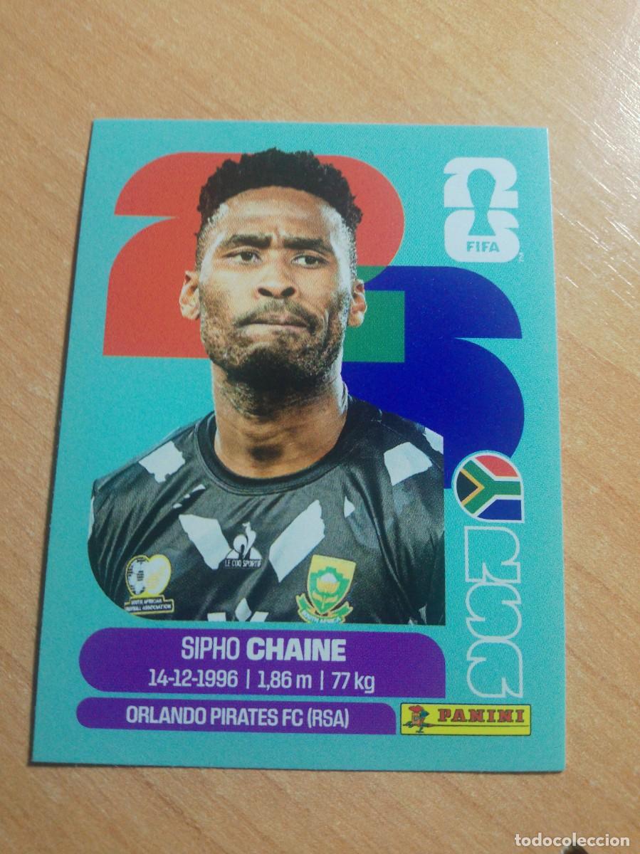 Cromos de f&uacute;tbol: RSA 3 SIPHO CHAINE SUD&Aacute;FRICA MUNDIAL FIFA WORLD CUP 2026 26 PANINI STICKERS NUEVO