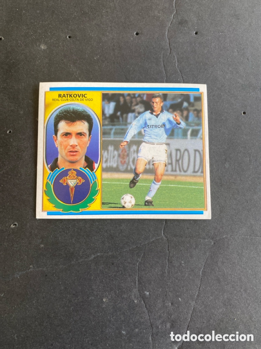 Cromos de f&uacute;tbol: Cromo liga 96/97 RC Celta de Vigo nunca pegado