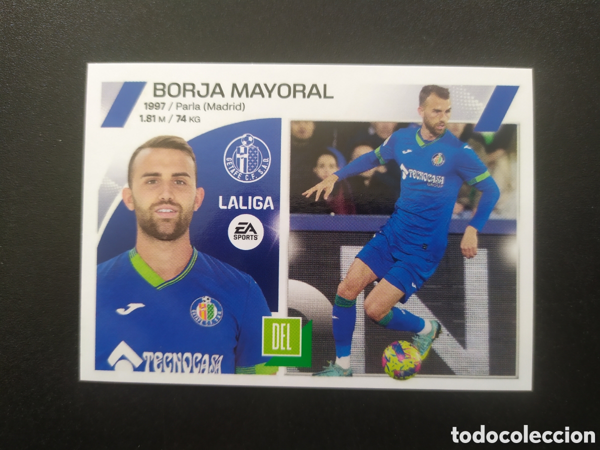Cromos de f&uacute;tbol: Liga este 2023 2024 23 24 panini Borja Mayoral n&deg; 19 Getafe