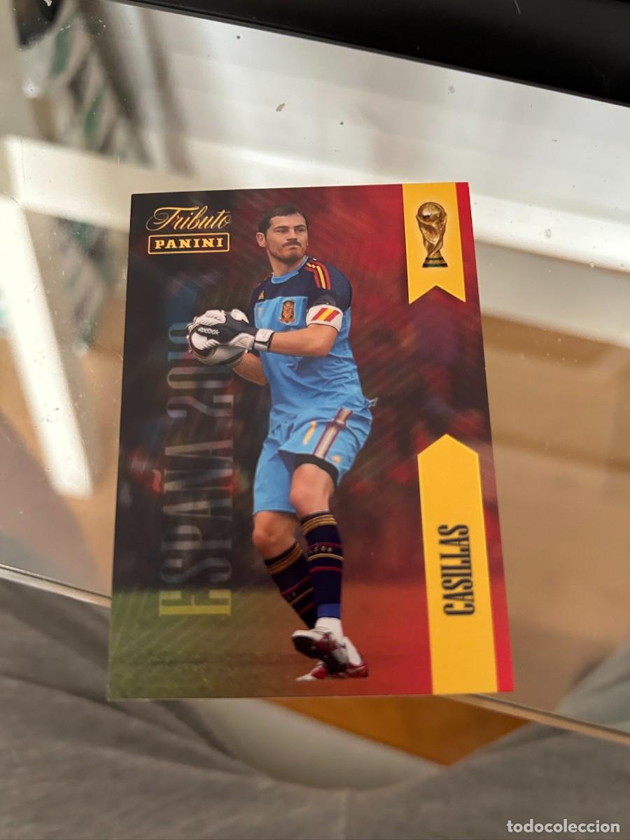Cromos de f&uacute;tbol: CASILLAS TRIBUTO A LA SELECCION 2010 NUEVO