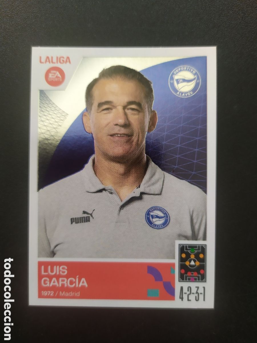 Cromos de f&uacute;tbol: Liga este 2023 2024 23 24 panini Luis Garc&iacute;a n&deg; 2 Alaves