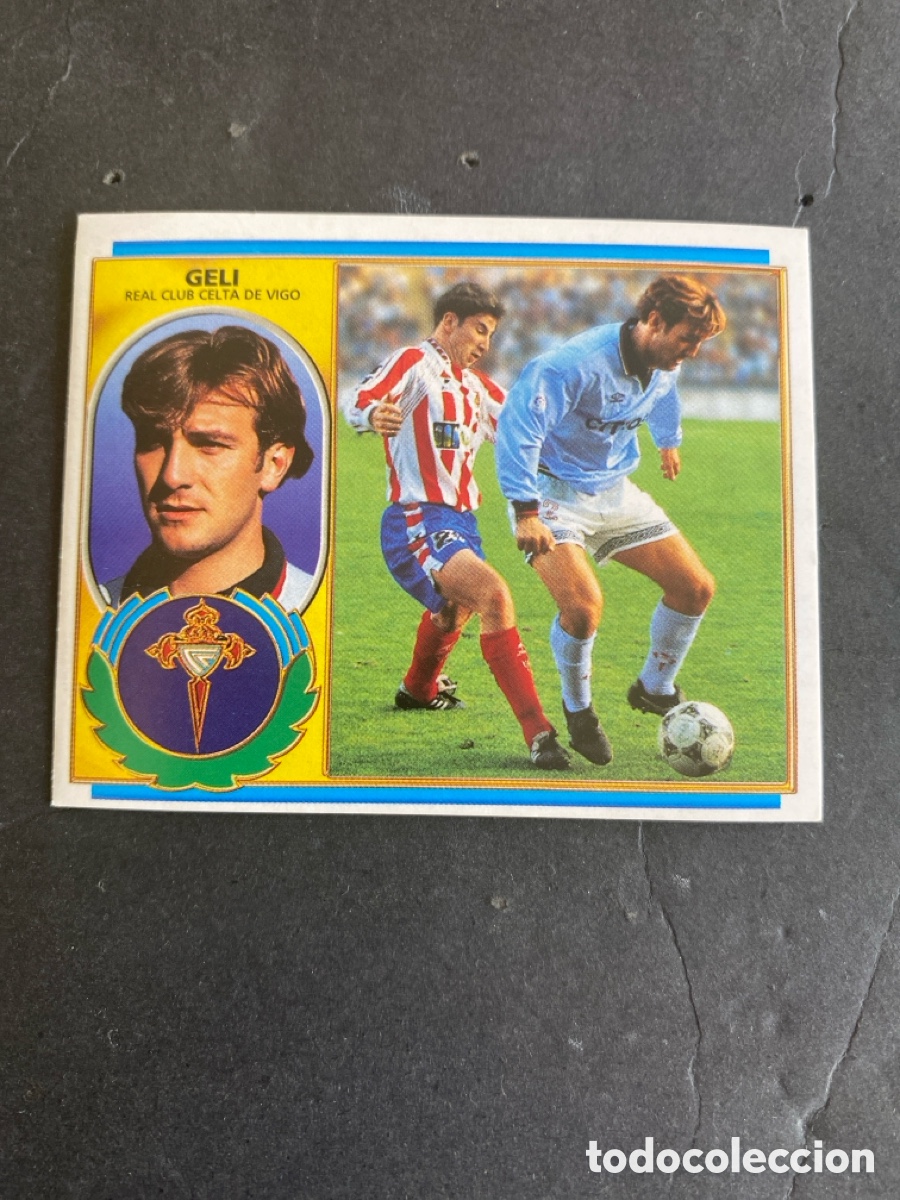 Cromos de f&uacute;tbol: Cromo liga 96/97 RC Celta de Vigo nunca pegado