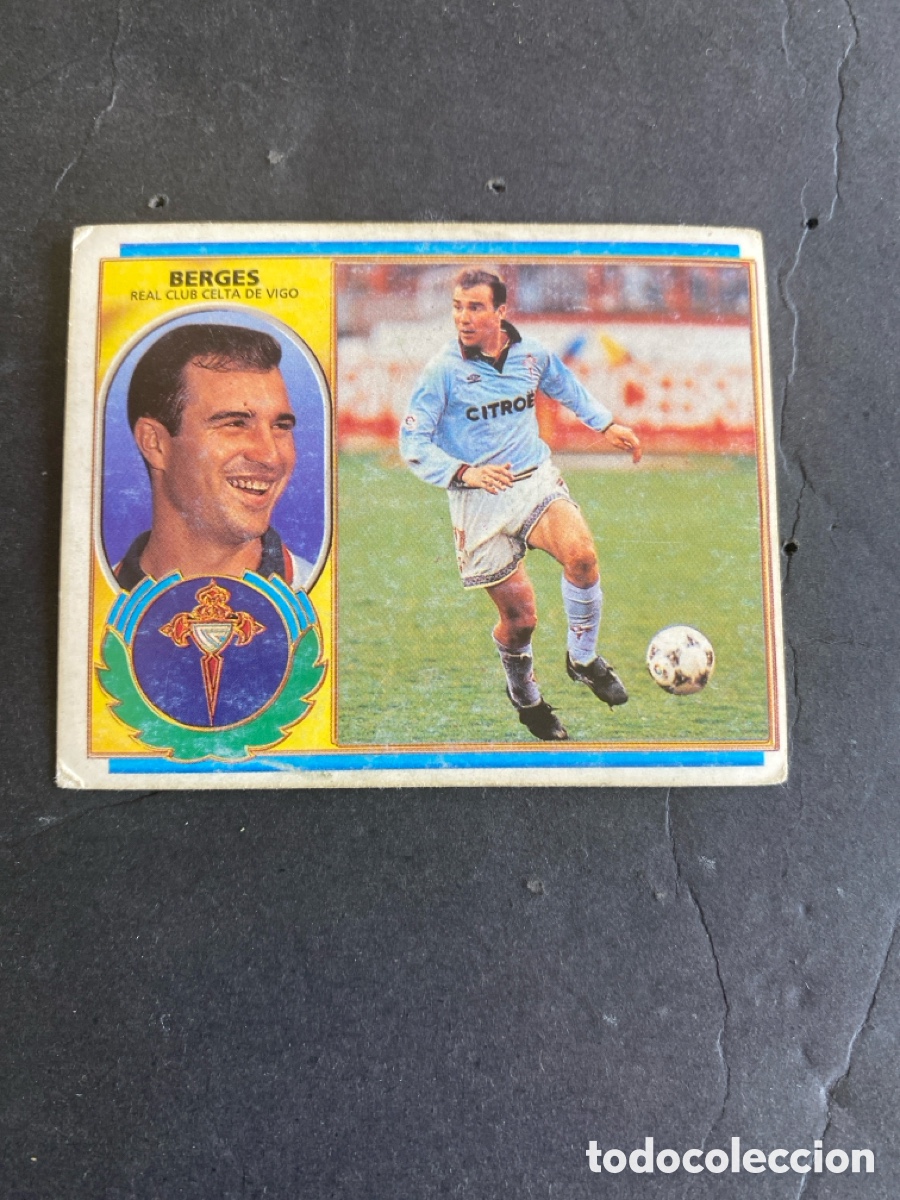 Cromos de f&uacute;tbol: Cromo liga 96/97 RC Celta de Vigo nunca pegado