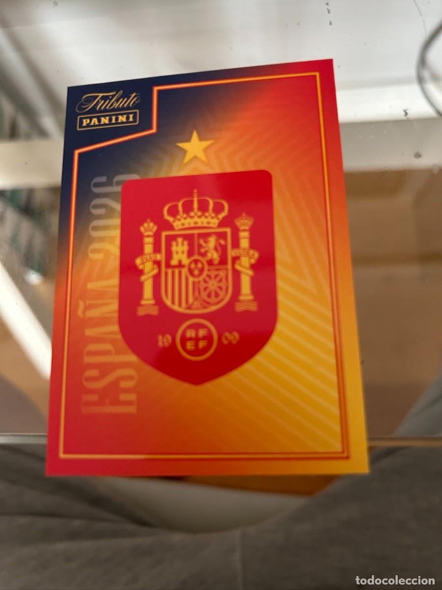 Cromos de f&uacute;tbol: ESCUDO DE ESPA&Ntilde;A FUTBOL 2026 NUEVO