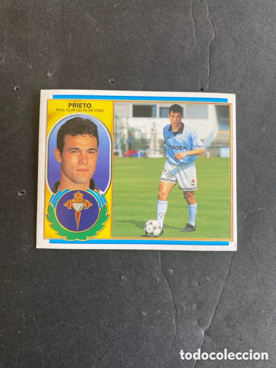 Cromos de f&uacute;tbol: Cromo liga 96/97 RC Celta de Vigo nunca pegado