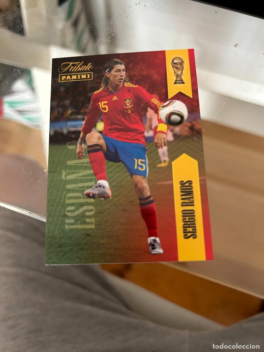Cromos de f&uacute;tbol: SERGIO RAMOS TRIBUTO A LA SELECCION 2020 NUEVO