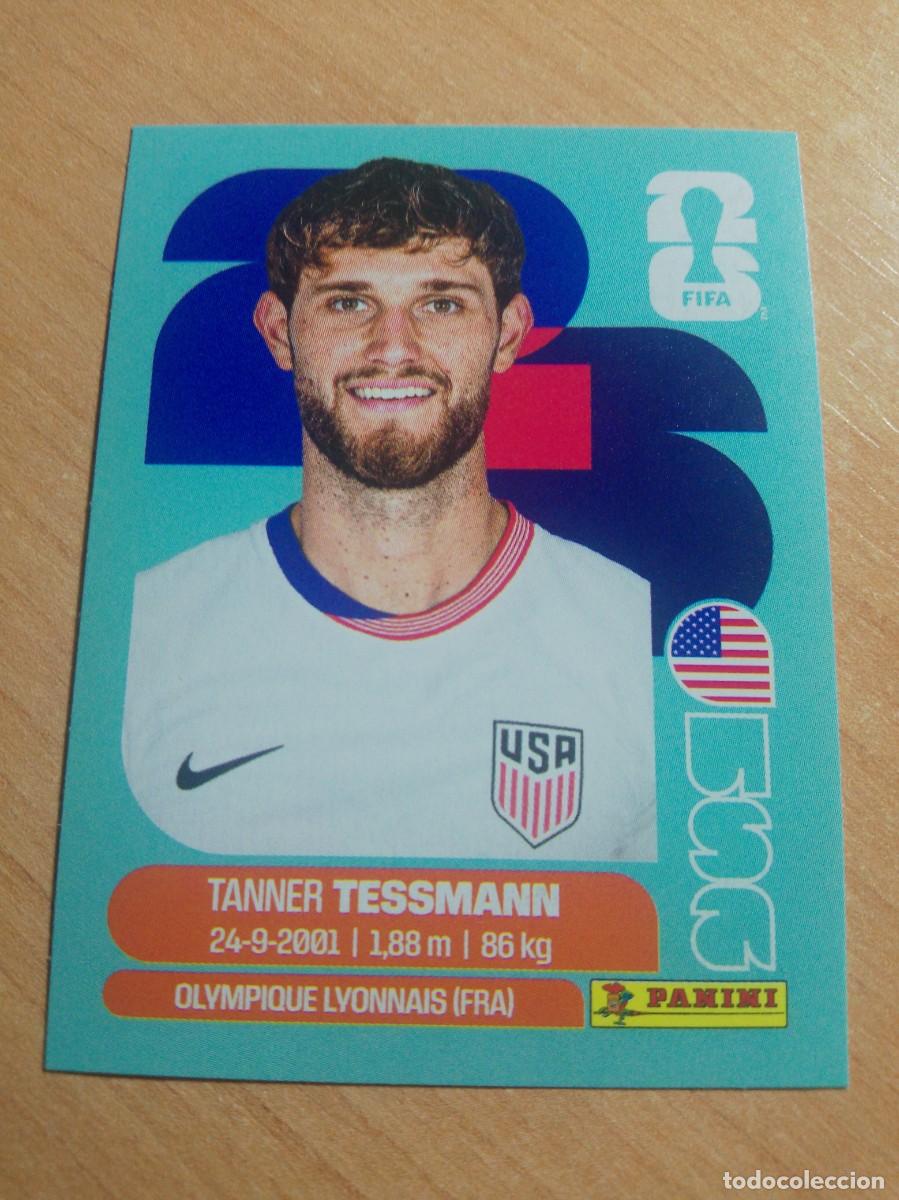 Cromos de f&uacute;tbol: USA 9 TESSMANN ESTADOS UNIDOSMUNDIAL FIFA WORLD CUP 2026 26 PANINI STICKERS NUEVO