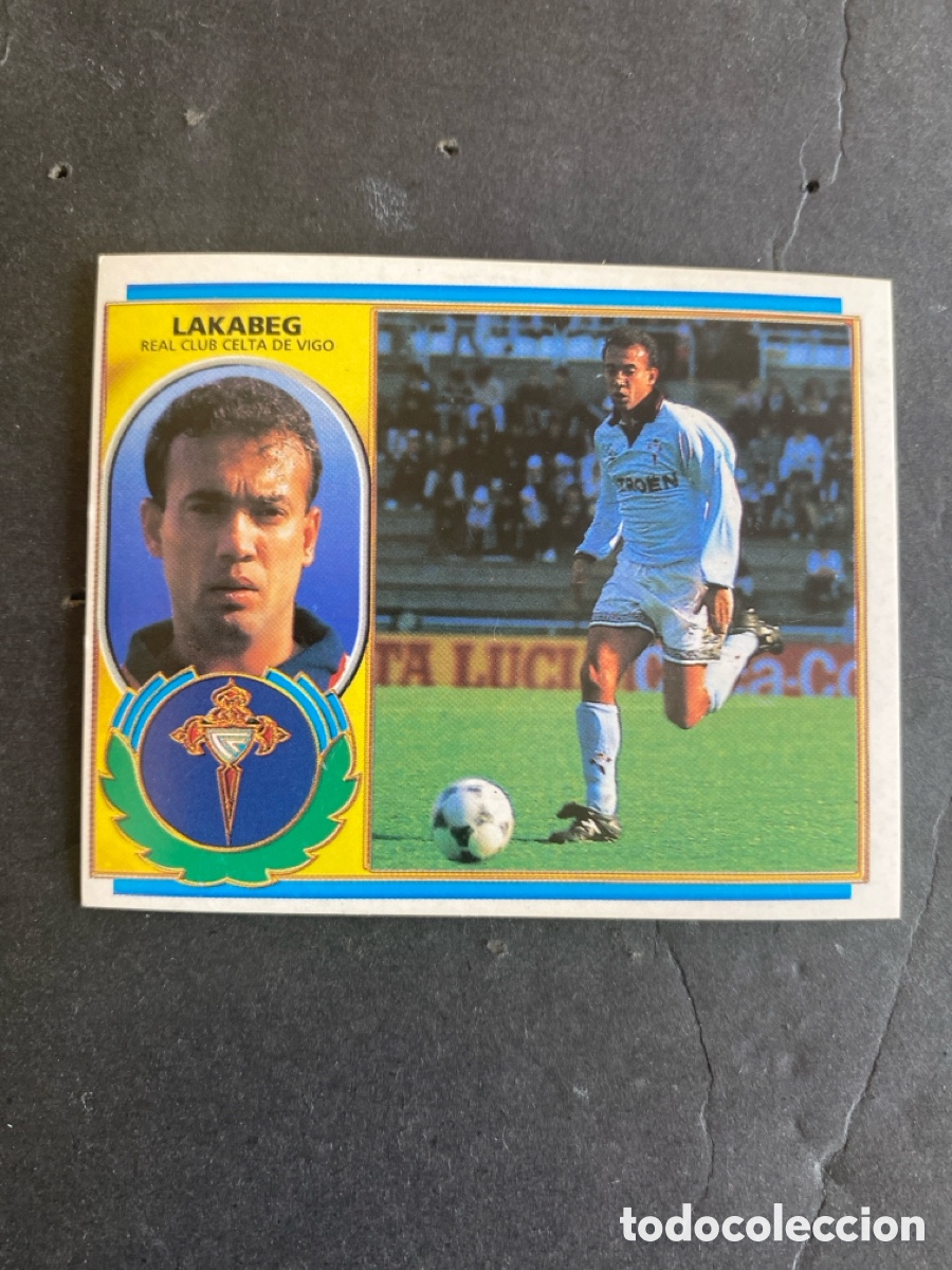 Cromos de f&uacute;tbol: Cromo liga 96/97 RC Celta de Vigo nunca pegado