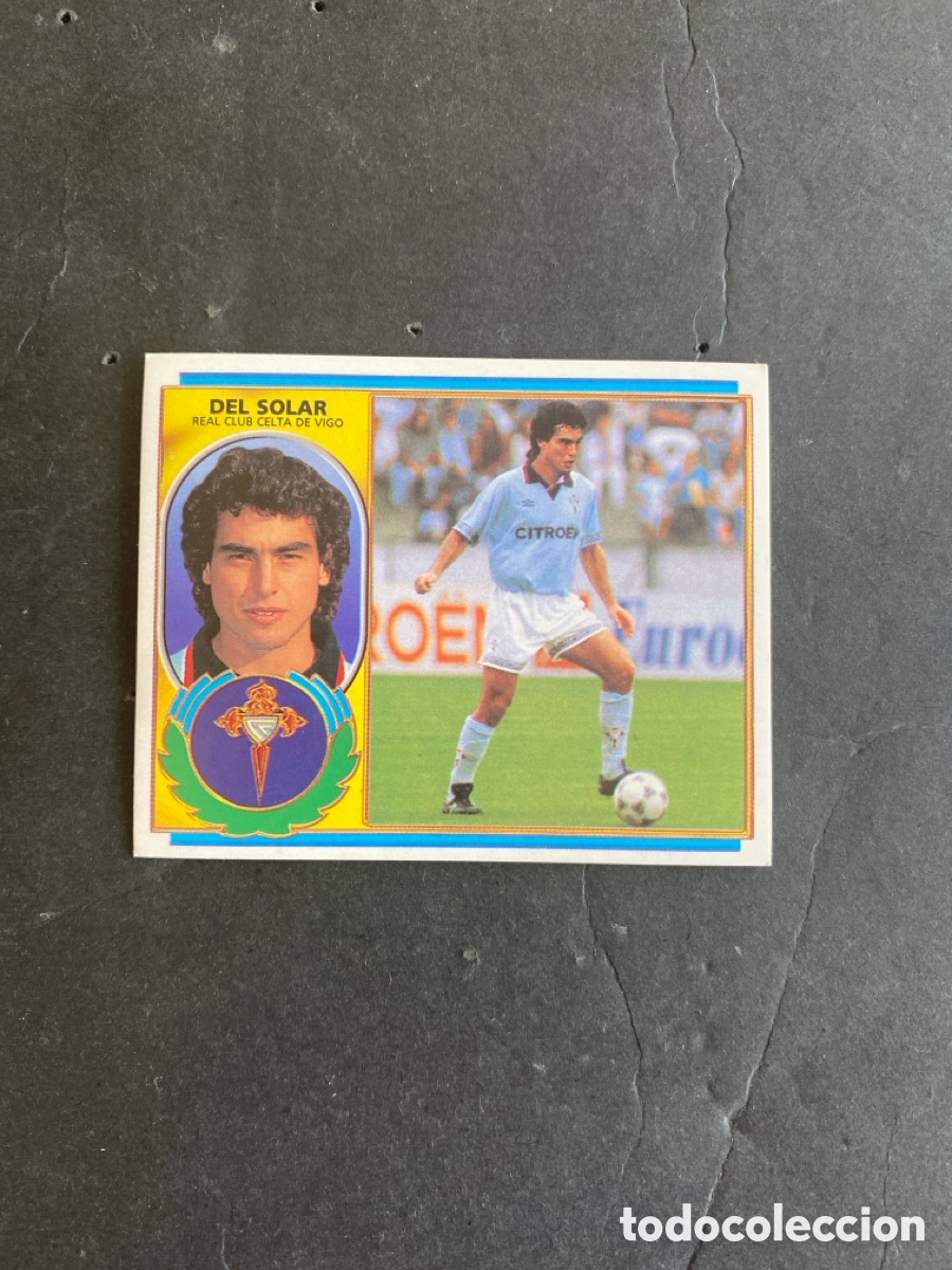 Cromos de f&uacute;tbol: Cromo liga 96/97 RC Celta de Vigo nunca pegado