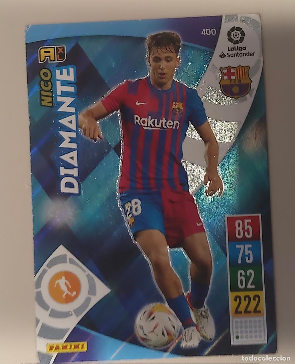Cromos de f&uacute;tbol: F&Uacute;TBOL CROMO 400 NICO FC BARCELONA ADRENALYN 2021 2022 PANINI