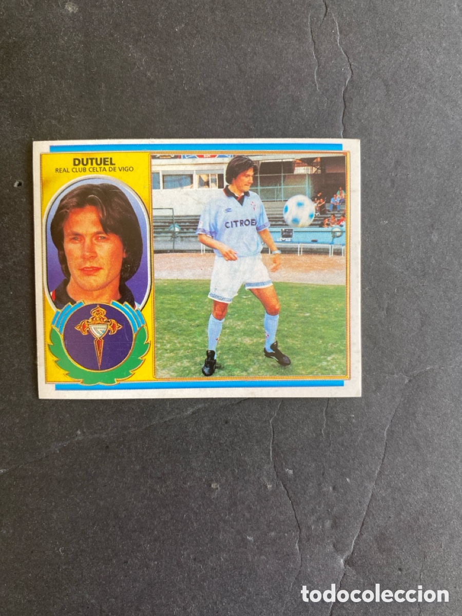 Cromos de f&uacute;tbol: Cromo liga 96/97 RC Celta de Vigo nunca pegado