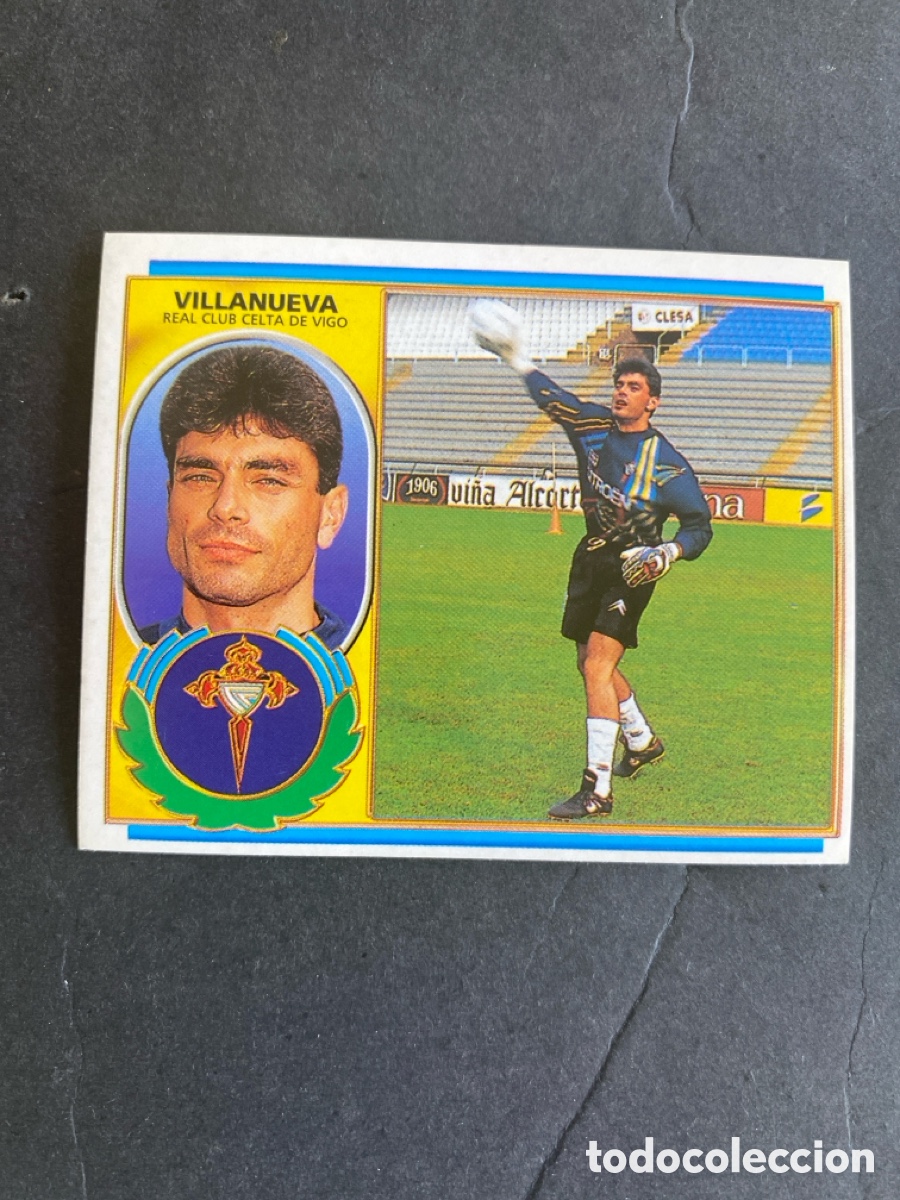 Cromos de f&uacute;tbol: Cromo liga 96/97 RC Celta de Vigo nunca pegado
