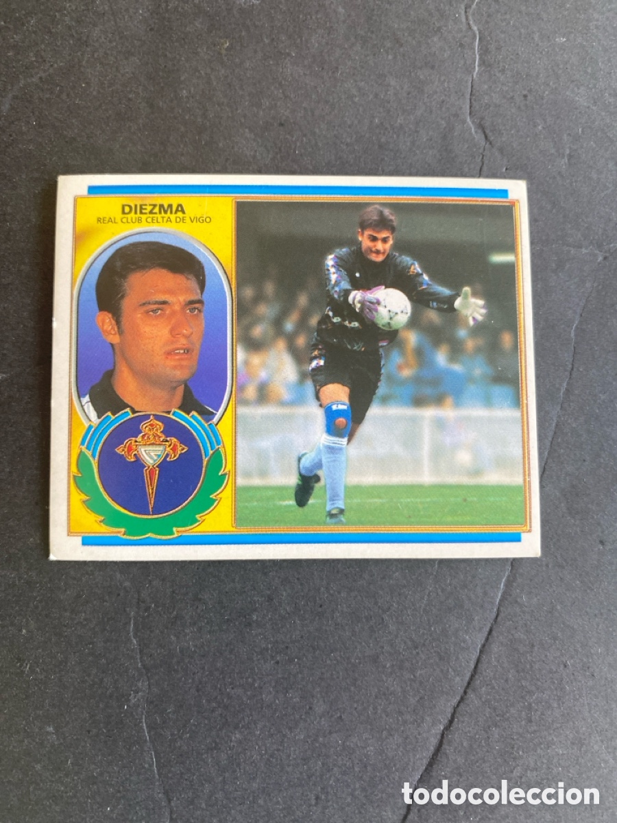 Cromos de f&uacute;tbol: Cromo liga 96/97 RC Celta de Vigo nunca pegado