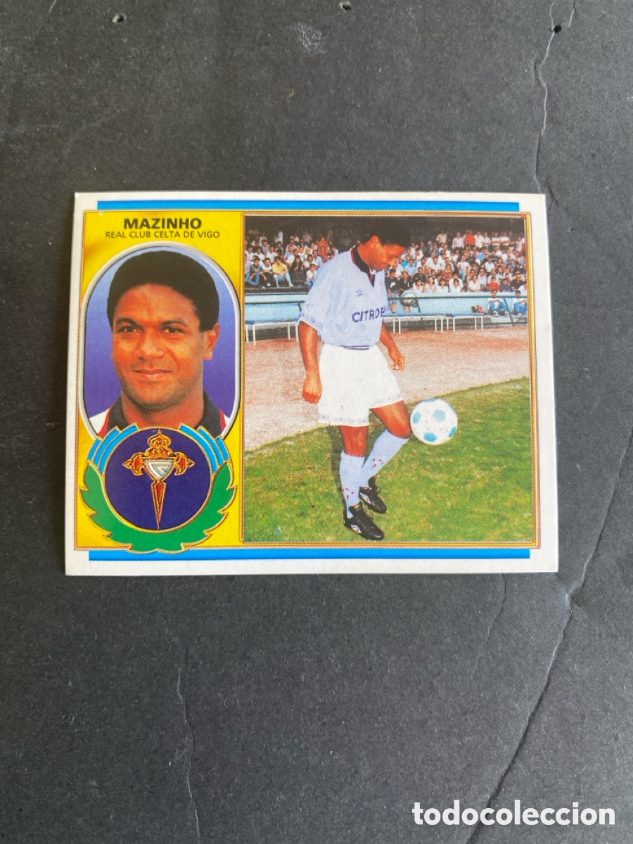 Cromos de f&uacute;tbol: Cromo liga 96/97 RC Celta de Vigo nunca pegado