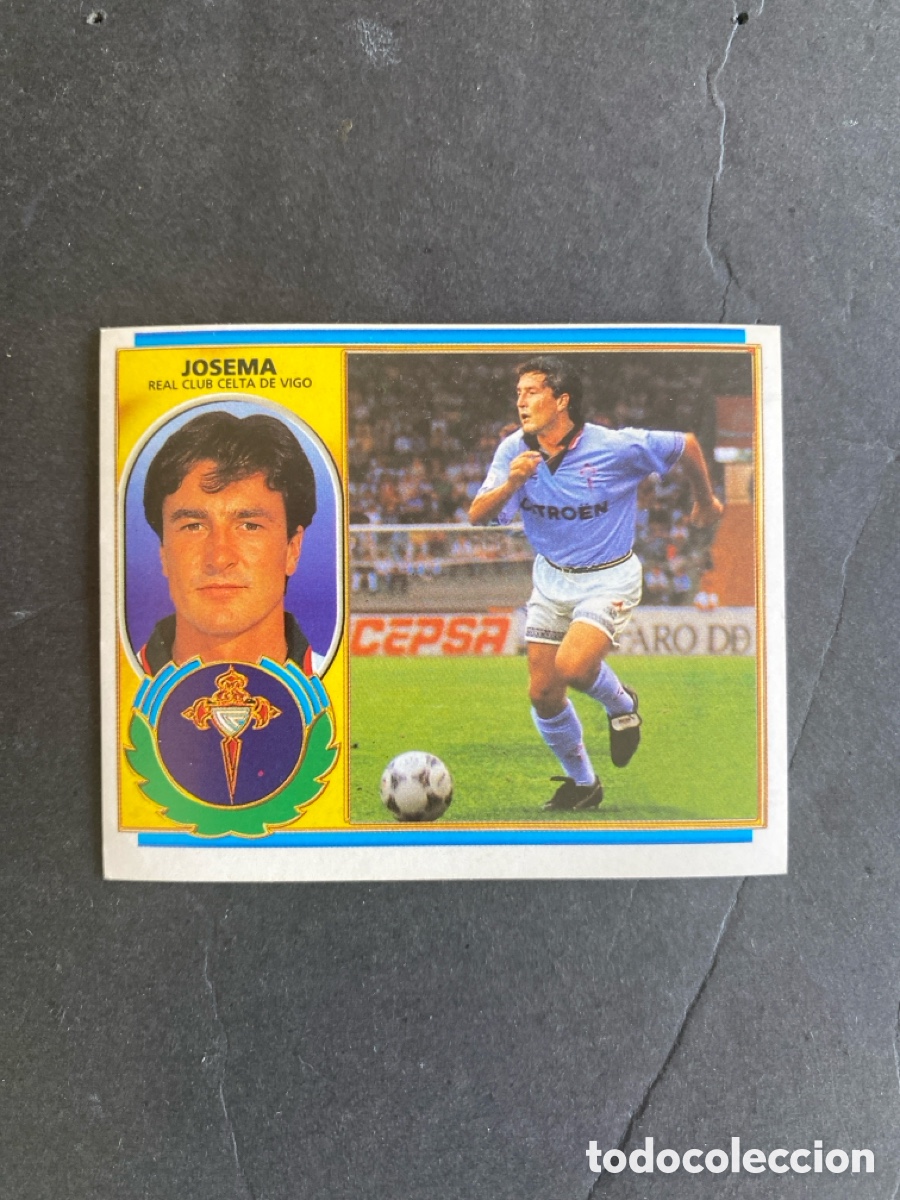 Cromos de f&uacute;tbol: Cromo liga 96/97 RC Celta de Vigo nunca pegado