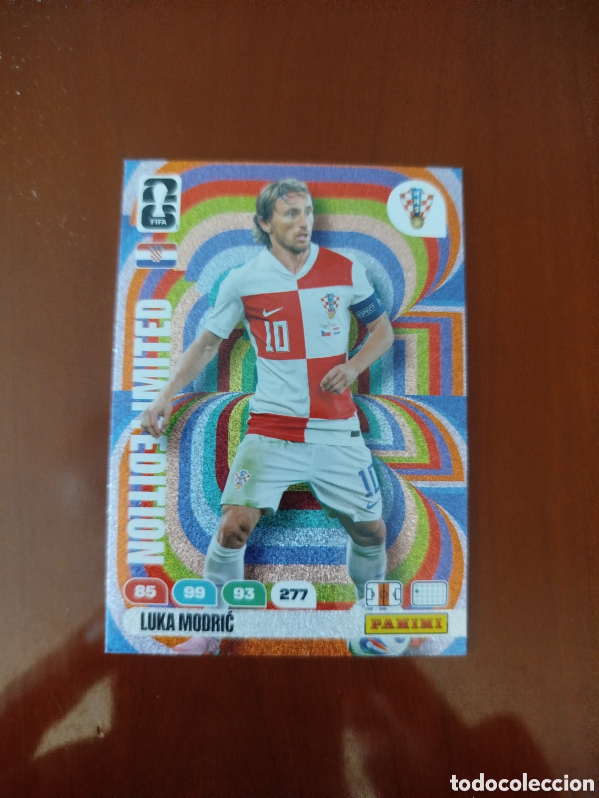 Cromos de f&uacute;tbol: FIFA WORLD CUP 2026. LUKA MODRIĆ (EDICI&Oacute;N LIMITADA).