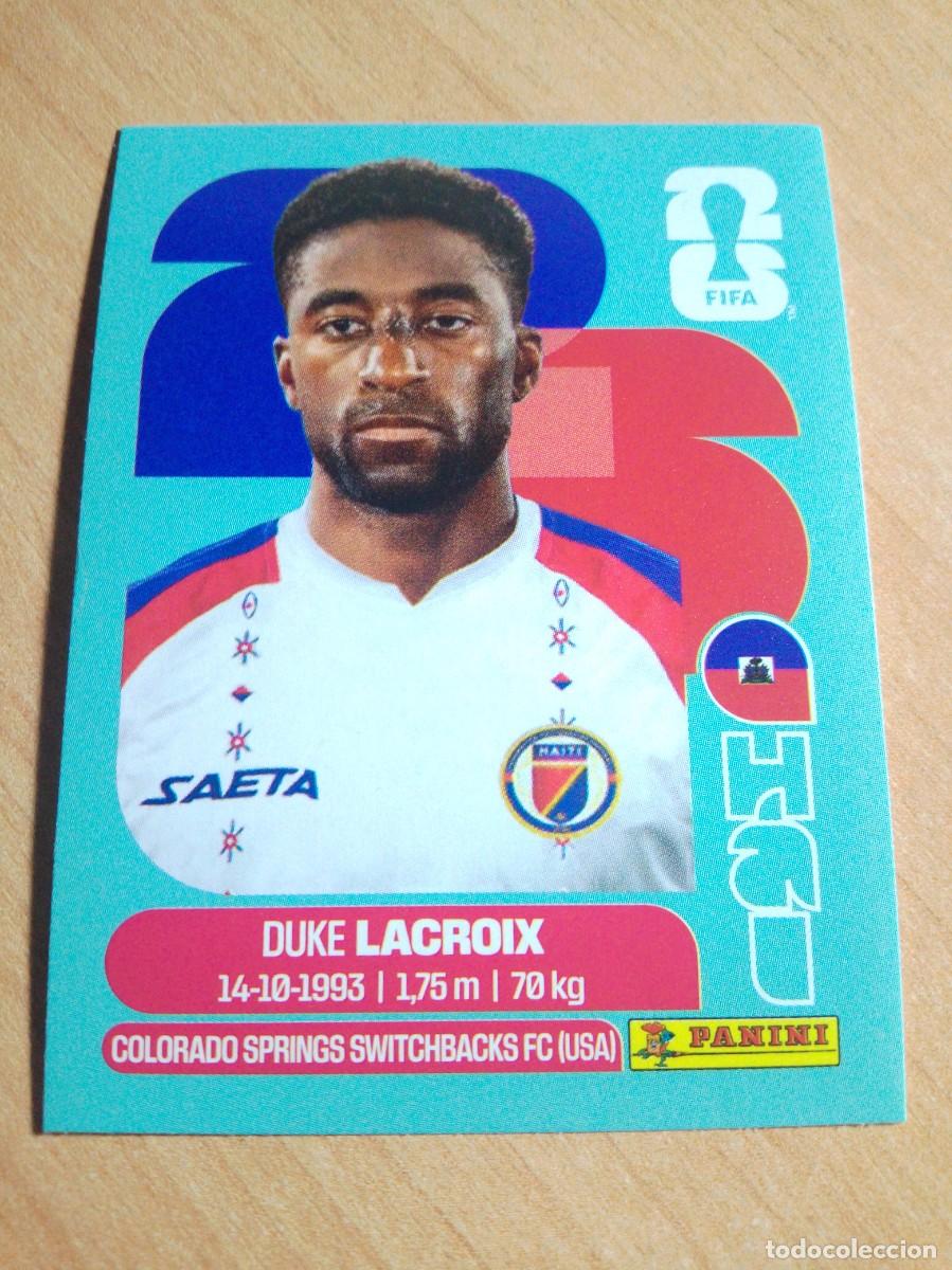 Cromos de f&uacute;tbol: LACROIX HAITI HAITI HAI 7 MUNDIAL FIFA WORLD CUP 2026 26 PANINI STICKERS NUEVO