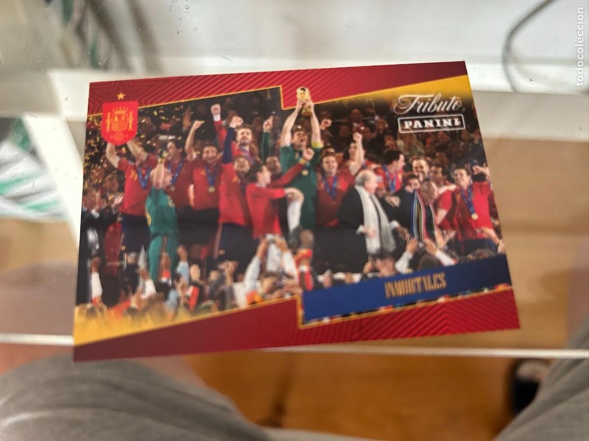 Cromos de f&uacute;tbol: CAMPEONES 2010 NUEVO TRIBUTO SELECCION