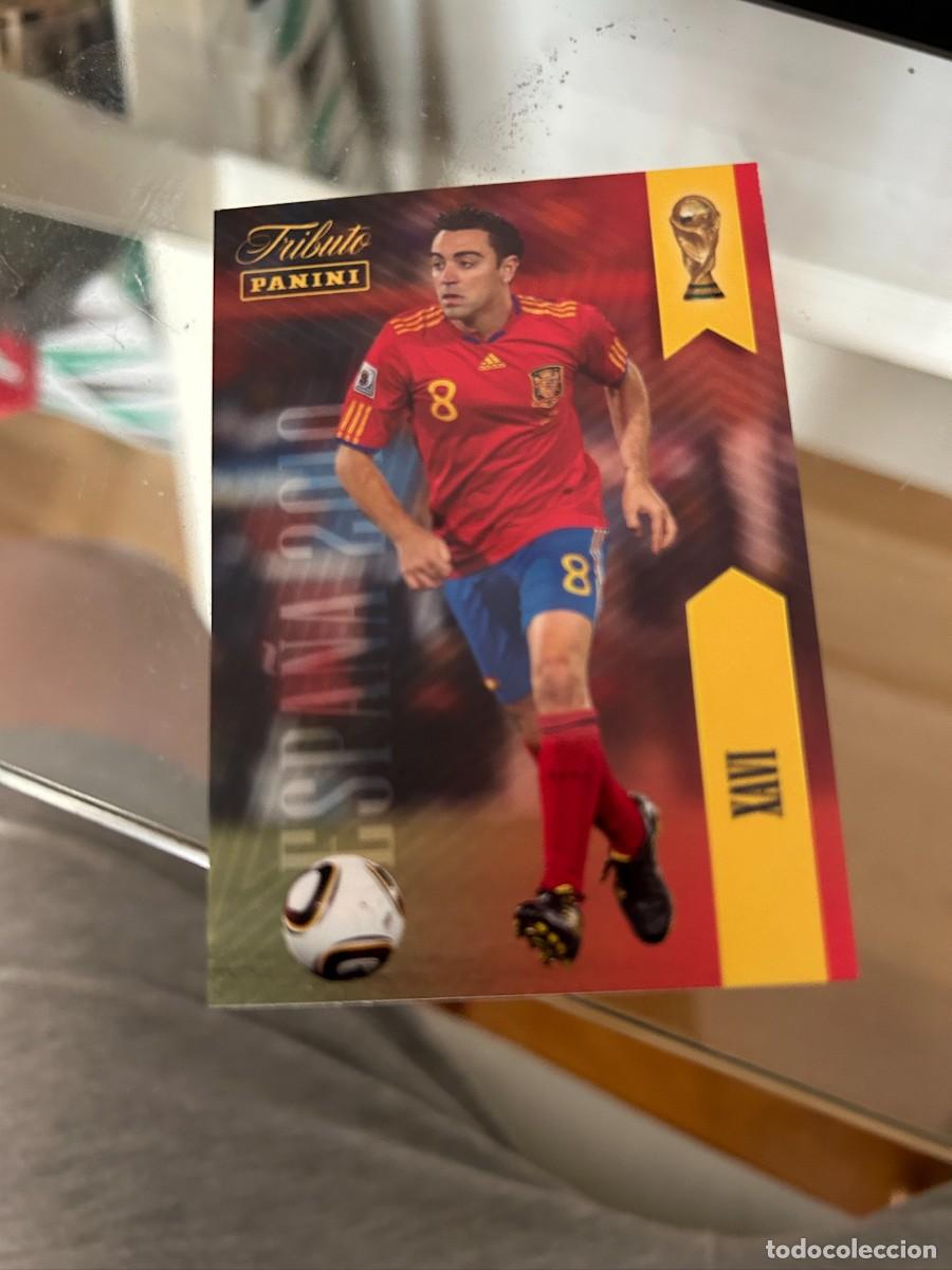 Cromos de f&uacute;tbol: XAVI TRIBUTO A LA SELECCION NUEVO 2010