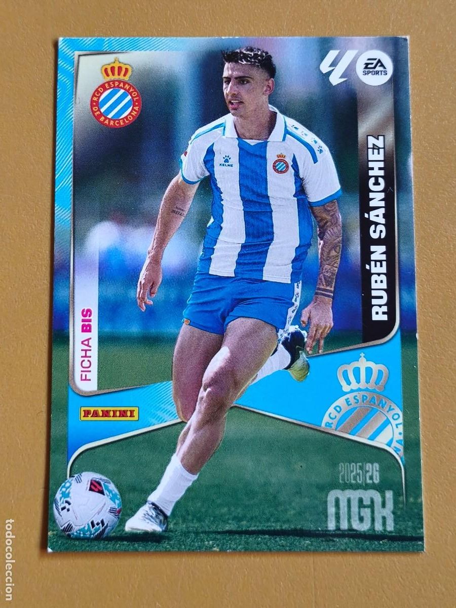 Fu&szlig;ball-Sticker: ruben sanchez, 2025 26 ficha bis