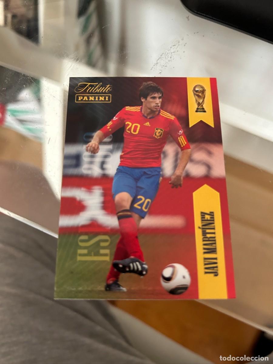 Cromos de f&uacute;tbol: JAVI MARTINEZ TRIBUTO A LA SELECCION NUEVO 2010