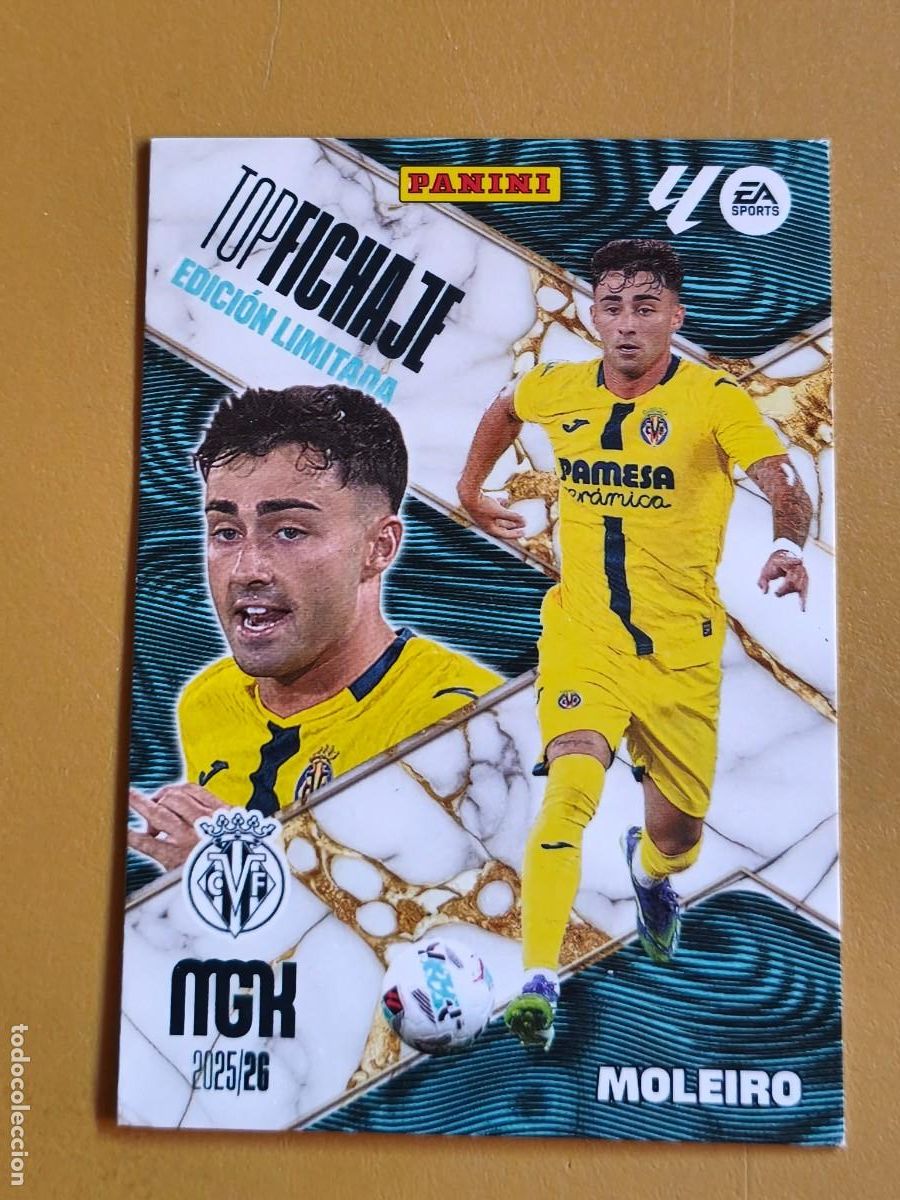 Cromos de f&uacute;tbol: moleiro, 2025 26 edicion limitada - Foto 1