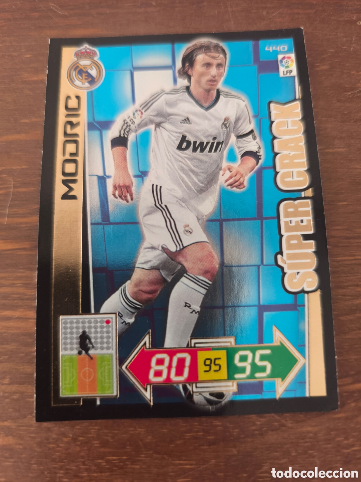 Cromos de f&uacute;tbol: Modric s&uacute;per crack adrenalyn 12/13
