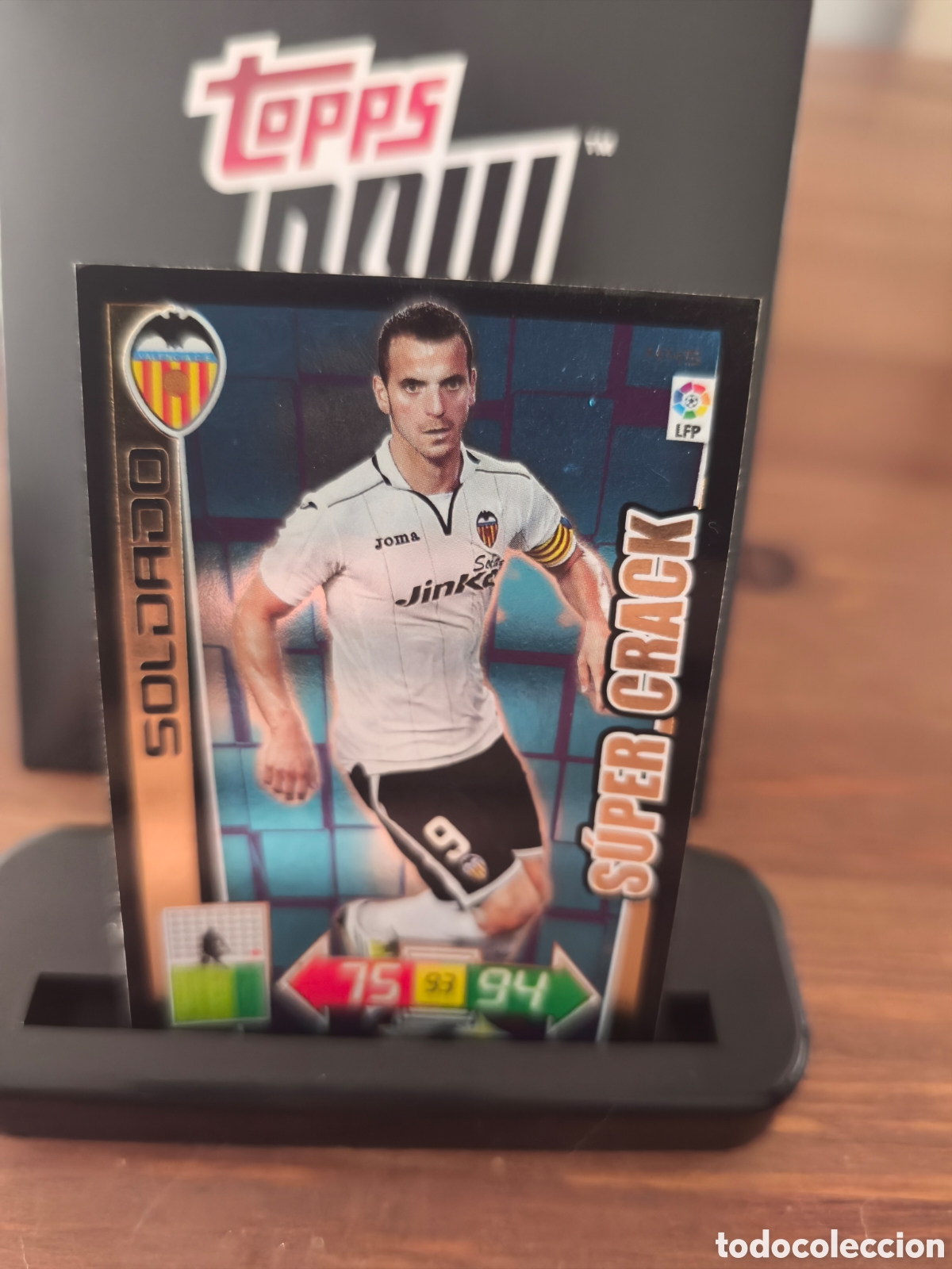Cromos de f&uacute;tbol: Soldado S&uacute;per crack adrenalyn 12/13