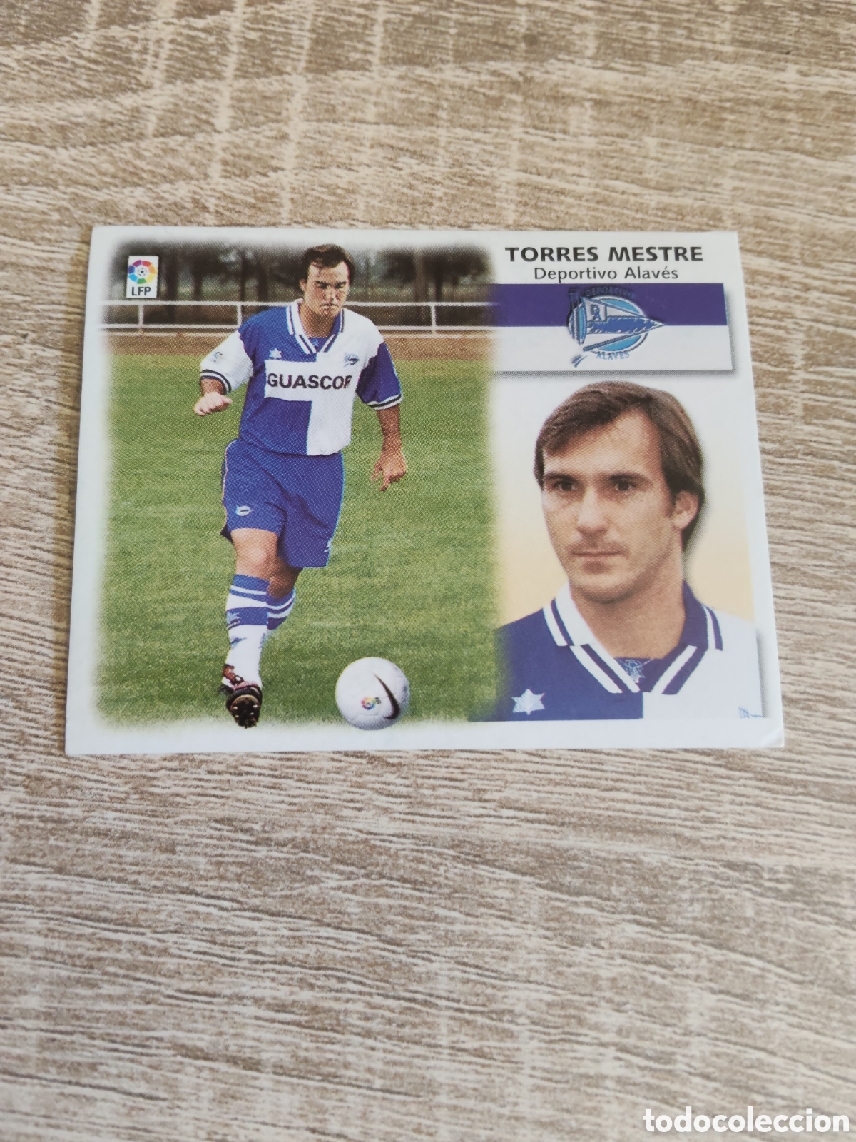 Cromos de f&uacute;tbol: Torres Mestre coloca Alav&eacute;s liga 1999 2000 99 00 ediciones este