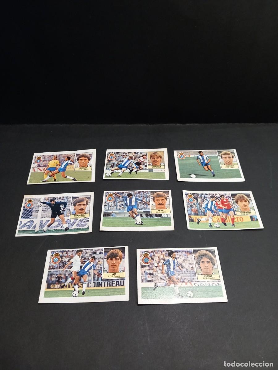 Figurine di Calcio: R.C.D. ESPA&Ntilde;OL LOTE DE CROMOS DE FUTBOL LIGA 84-85 EDICIONES ESTE NUNCA PEGADOS / COMPRA MIN&Iacute;MA 5 &euro;