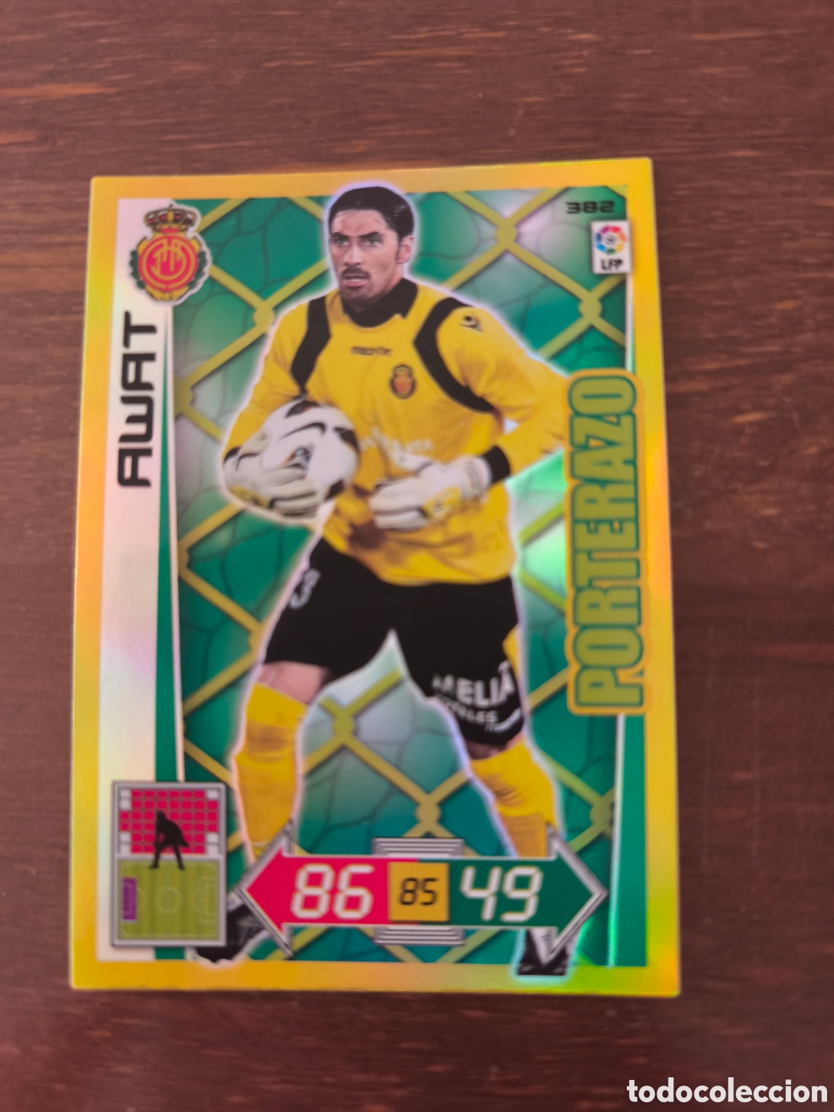Cromos de f&uacute;tbol: Awat porterazo adrenalyn 12/13