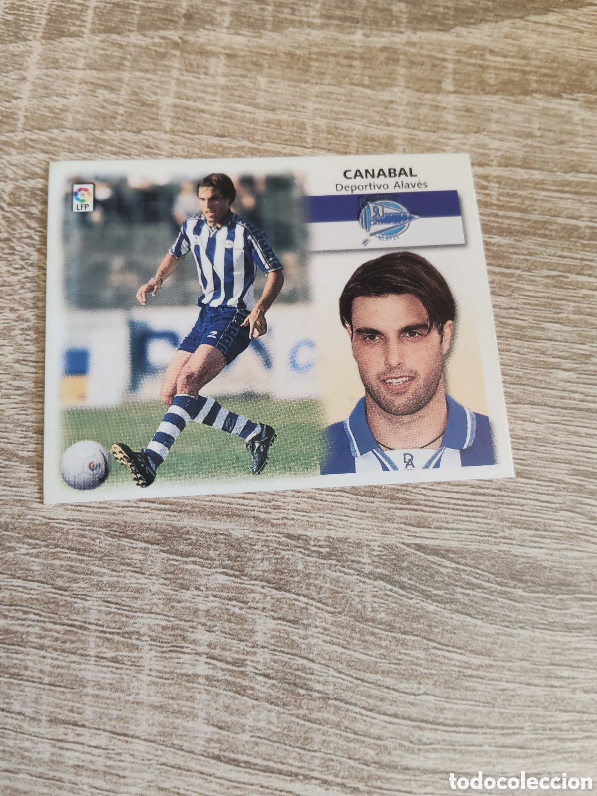 Cromos de f&uacute;tbol: Canabal baja Alav&eacute;s liga 1999 2000 99 00 ediciones este nuevo