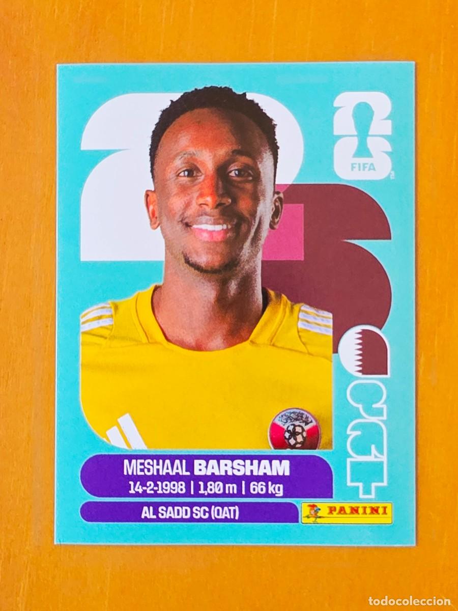 Cromos de f&uacute;tbol: QAT 2 Mershaal Barsham, Catar Qatar, Panini FIFA World Cup Mundial 2026 Sticker