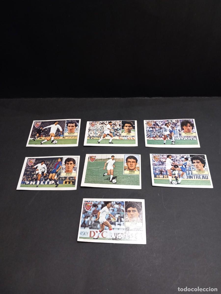 Cromos de f&uacute;tbol: SEVILLA C.F. LOTE DE CROMOS DE FUTBOL LIGA 84-85 EDICIONES ESTE NUNCA PEGADOS / COMPRA MIN&Iacute;MA 5 &euro;