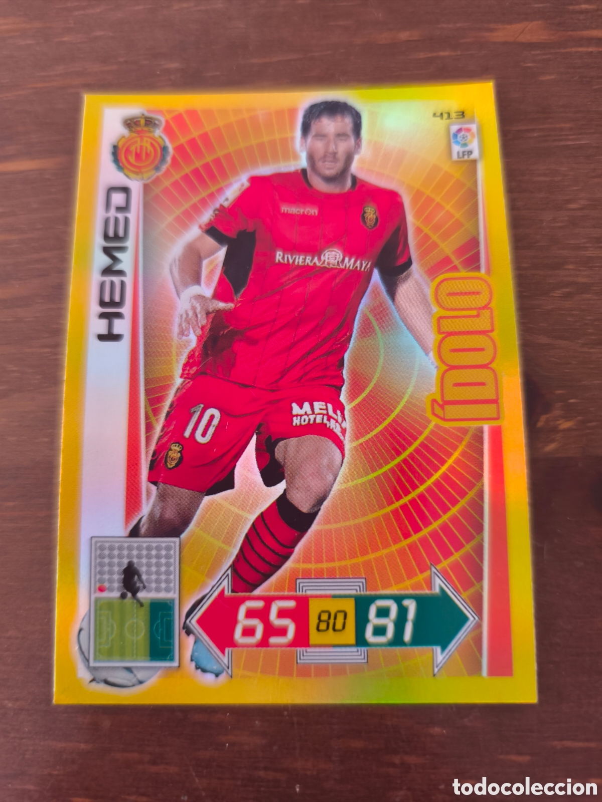 Cromos de f&uacute;tbol: Hemed &iacute;dolo adrenalyn 12/13