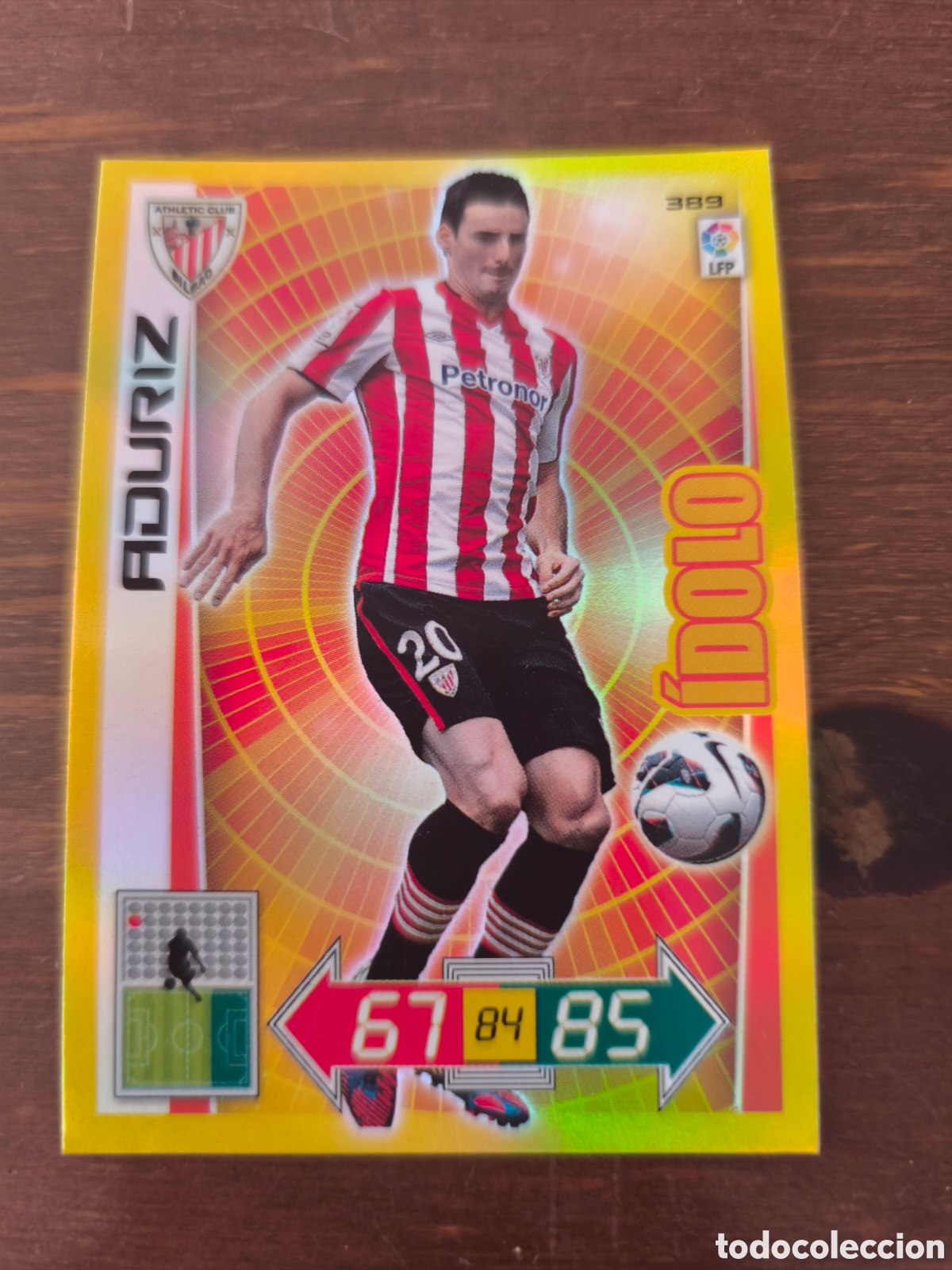 Cromos de f&uacute;tbol: Aduriz &iacute;dolo adrenalyn 12/13